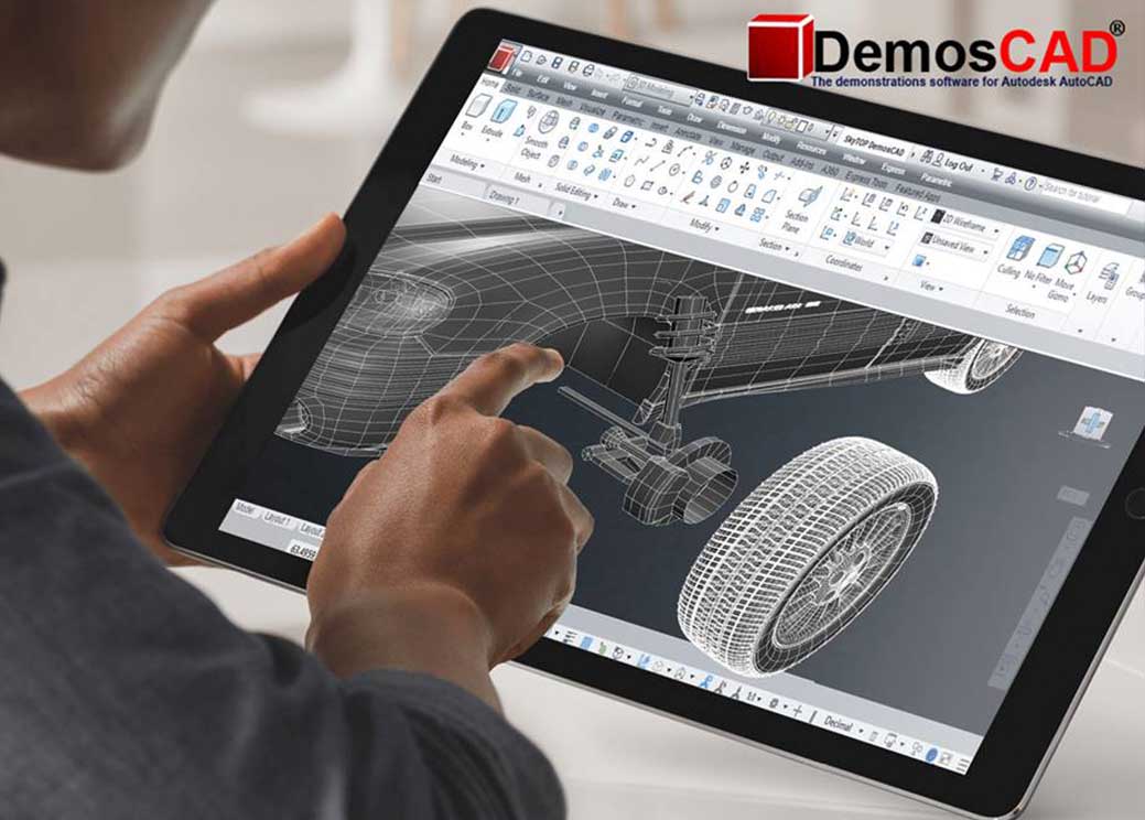 A demonstration of Autodesk Autocad commands and tools